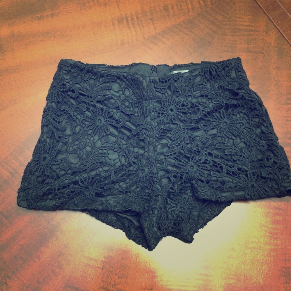 Lace shorts